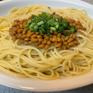 納豆パスタ